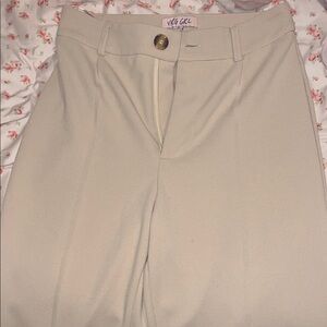 Vtg GRL Beige Trousers